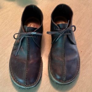 Leather Clark’s shoes